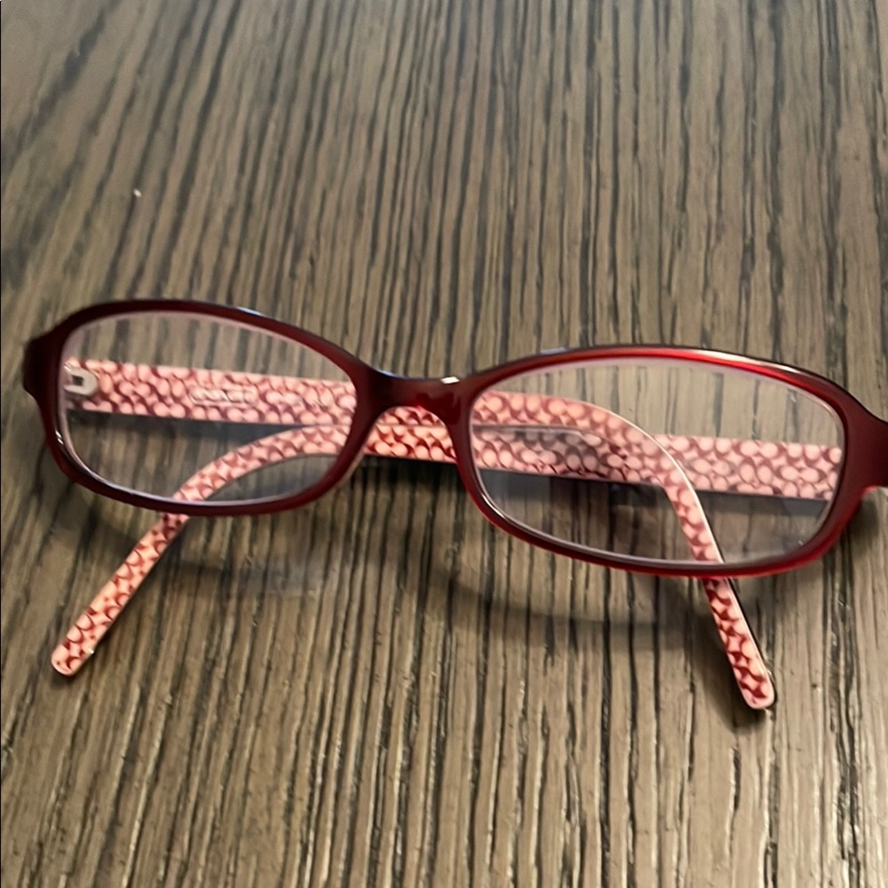 Coach Burgundy Women's Marlie Glasses